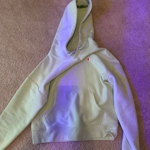 Urban outfitters light green champion hoodie